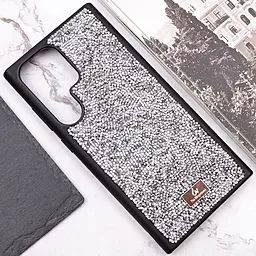 Чехол Bling World Rock Diamond для Samsung Galaxy S23 Ultra Silver - миниатюра 4