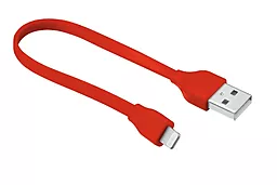 Кабель USB Trust Urban Flat Lightning Cable Red - миниатюра 2