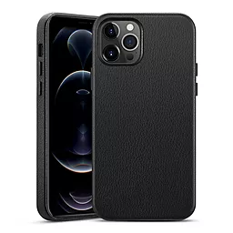 Чехол ESR Metro Premium Leather для Apple iPhone 12 Pro Max Black (3C01201410201)
