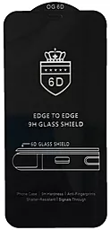 Защитное стекло 1TOUCH 6D EDGE Apple iPhone 12 Pro Max Black (2000001250969)