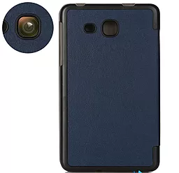 Чехол для планшета BeCover Smart Flip Series Samsung T280 Galaxy Tab A 7.0, T285 Galaxy Tab A 7.0 Deep Blue (700818) - миниатюра 2