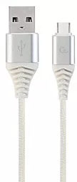 Кабель USB Cablexpert USB Type-C Cable White (CC-USB2B-AMCM-2M-BW2)