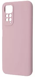 Чехол Wave Full Silicone Cover для Xiaomi Redmi Note 11 4G, Redmi Note 11S Pink Sand