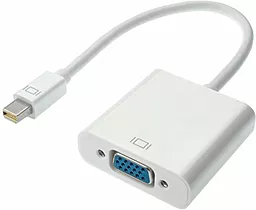 Видео переходник (адаптер) STLab Mini DisplayPort (Thunderbolt) Male - VGA Female 0.18m White (U-999)