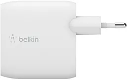 Сетевое зарядное устройство с быстрой зарядкой Belkin Home Charger DUAL USB 24W 2.4A + Micro USB Cable White (WCE001VF1MWH) - миниатюра 3