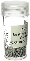 BGA шарики MECHANIC PMTC 0.6 мм 10000шт бессвинцовые в пластиковой емкости