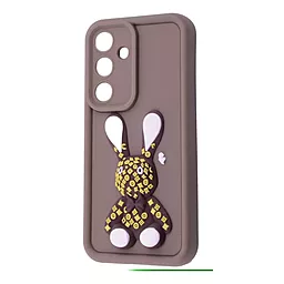 Чехол Pretty Things Case для Samsung Galaxy S23 FE brown/rabbit