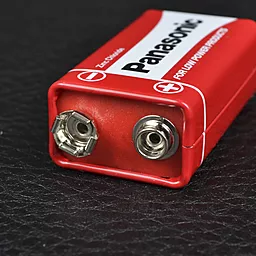 Батарейки Panasonic 6F22 Red Zinc 9V 1шт - миниатюра 3