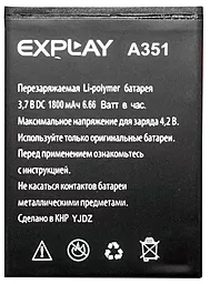 Аккумулятор Explay A351 (1800 mAh) 12 мес. гарантии
