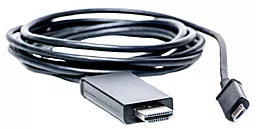 Видеокабель PowerPlant micro USB - HDMI 1.8m (KD00AS1239)