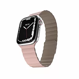 Сменный ремешок для умных часов Skin Silicone Magnetic Watch Band для Apple Watch 38/40/41mm Pink (MAW801078PK22) - миниатюра 7