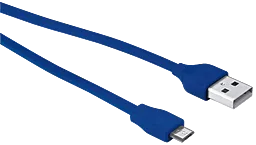 USB Кабель Trust Urban Revolt micro USB Cable 0,2m Blue - мініатюра 2