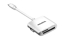 Кардридер ADATA Lightning/microUSB для SD и microSD
