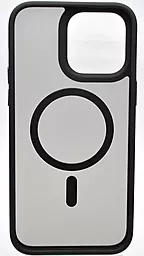 Чехол Epik TPU+PC Metal Buttons with MagSafe для Apple iPhone 15 Black - миниатюра 3