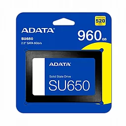 SSD Накопитель ADATA Ultimate SU650 960GB (ASU650SS-960GT-R) - миниатюра 2