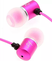 Наушники KS Ace In-Ear Headphones with mic Pink - миниатюра 3
