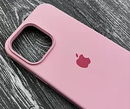 Чохол Silicone Case Full для Apple iPhone 11 Pro Max Pink - мініатюра 2