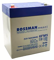 Аккумуляторная батарея Bossman Profi 12V 5AH (6FM5)