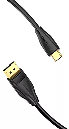 Видеокабель Vention USB Type-C 3.0 - DisplayPort v1.4 8k 60hz 1.5m black (CGYBG) - миниатюра 3