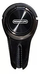 Автодержатель Remax Car Vent Phone Ring Stand Black (RL-BK01)