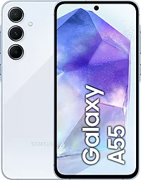 Смартфон Samsung Galaxy A55 5G 8/256Gb Awesome Iceblue (SM-A556BLBCEUC)