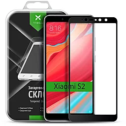Защитное стекло Vinga Full Glue Xiaomi Redmi S2 Black (VTPGSXS2)