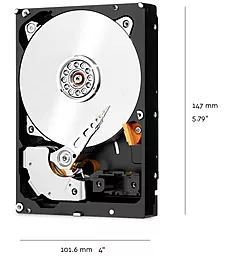 Жесткий диск Western Digital Red Pro NAS 8TB (WD8003FFBX) - миниатюра 2