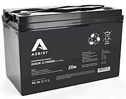 Акумуляторна батарея AZBIST 12V 100Ah Super AGM (ASAGM-121000M8)