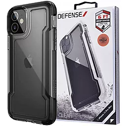 Чехол 1TOUCH Defense Clear Series Apple iPhone 12 Mini Clear/Black