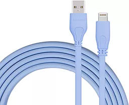 USB Кабель Momax GO LINK Basic Lightning Blue (DL7B) - мініатюра 4