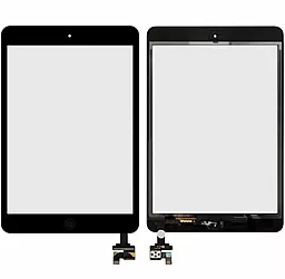 Сенсор (тачскрин) Apple iPad Mini 2 Retina (A1489, A1490, A1491), (полный комплект с кнопкой Home), оригинал, Black