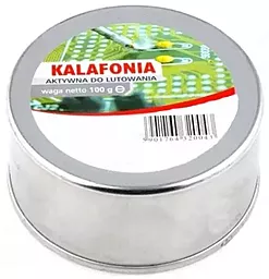 Канифоль твердая AG Chemia KALAFONIA-100 100гр в металлической емкости