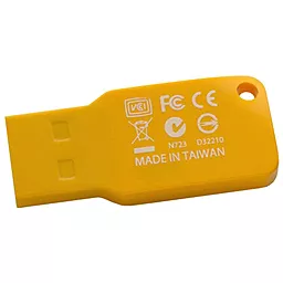 Флешка Toshiba 8GB Mikawa Yellow USB 2.0 (THN-U201Y0080M4) - миниатюра 2