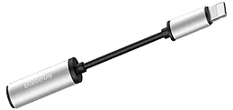 Аудио-переходник Baseus Fluency Lightning to 3.5mm Adapter Cable Silvery Black (CALB46-01) - миниатюра 3