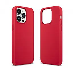 Чехол MAKE Premium Silicone для Apple iPhone 13 Pro  Red