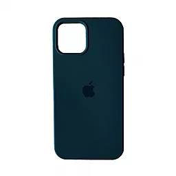 Чехол Silicone Case Full для Apple iPhone 15 Plus Abyss blue