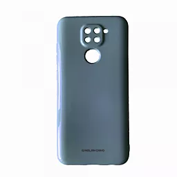 Чехол Molan Cano Glossy Jelly Xiaomi Redmi Note 9 Metallic Blue