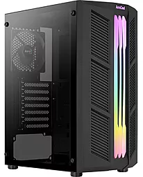 Корпус для комп'ютера Aerocool Prime-G-BK-v1 Mid Tower RGB Glass Side Panel (Prime-G-BK-v1) Black