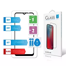 Защитное стекло ACCLAB Full Glue Xiaomi Redmi 9A, Redmi 9C Black (1283126508820) - миниатюра 6
