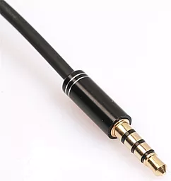 Аудио разветвитель EasyLife AUX mini Jack 3.5мм M/2xF cable 0.3 м black - миниатюра 3