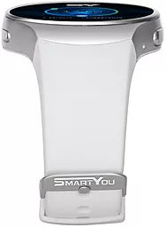 Смарт-часы SmartYou S1 Silver with White strap (SWS1W) - миниатюра 4