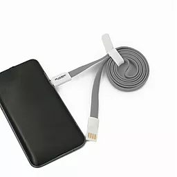 Кабель USB Auzer micro USB Cable Grey (AC-M1) - миниатюра 3