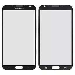 Корпусное стекло дисплея Samsung Galaxy Note 2 N7100 (original) Grey