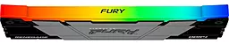 Оперативная память Kingston Fury 16 GB (2x8GB) DDR4 3600 MHz Renegade RGB Black (KF436C16RB2AK2/16) - миниатюра 5