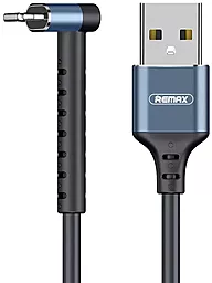 USB Кабель Remax RC-100i Joy Series 2.4A L-type Lightning Cable  Black