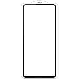 Защитное стекло SKLO 5D для Samsung Galaxy S23 Plus Черный (тех.упак)