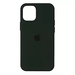 Чехол Silicone Case Full для Apple iPhone 12, iPhone 12 Pro Cyprus Green