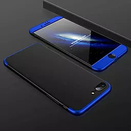 Чехол 1TOUCH GKK LikGus 360 градусов (opp) для Apple iPhone 7 plus, iPhone 8 plus (5.5")  Черный / Синий - миниатюра 2