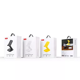Настольная подставка XO C127 Fashionable and colorful desktop phone holder White - миниатюра 2