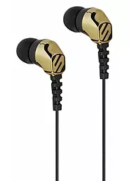 Наушники Scosche Noise Isolation Earbuds с пультом управления и микрофоном Gold - миниатюра 3